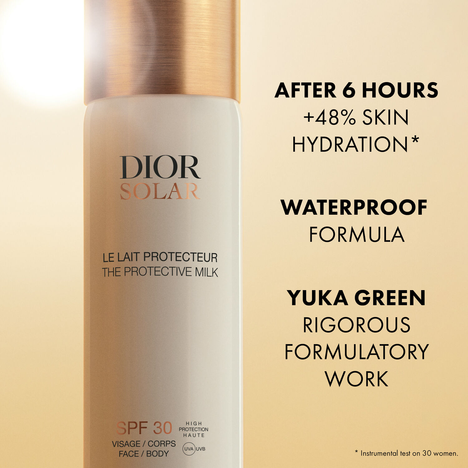 DIOR SOLAR THE PROTECTIVE MILK SPF 30 (LECHE CORPORAL CON PROTECCIÓN SOLAR)